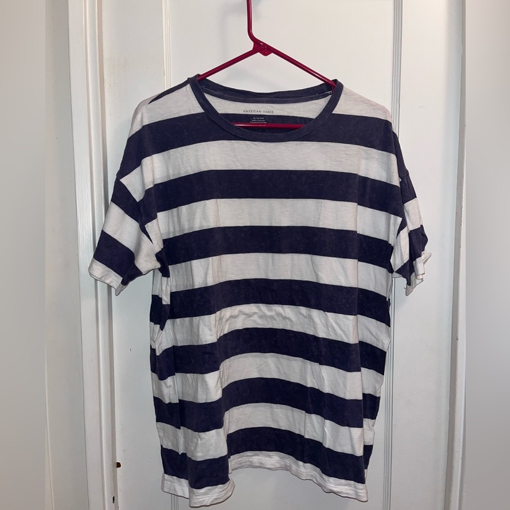 American Eagle Striped T-Shirt
